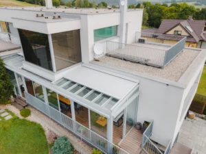 Veranda na zimnej záhrade